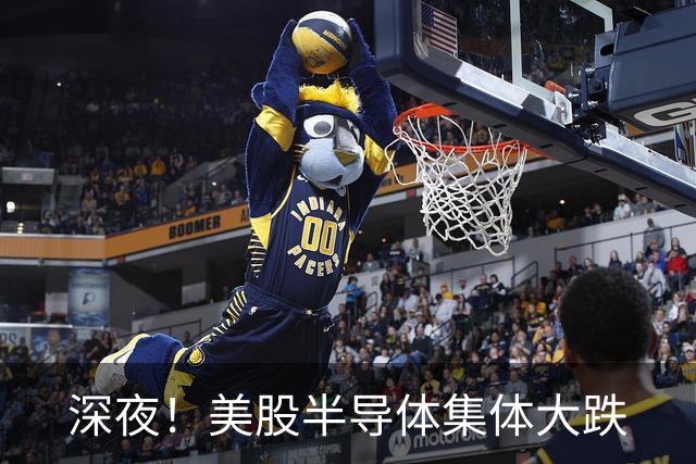 深夜！美股半导体集体大跌