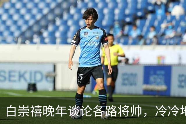 白崇禧晚年谈论各路将帅，冷冷地甩出一句：真正懂打仗的不过3人，其余的是仗着人多撑场面